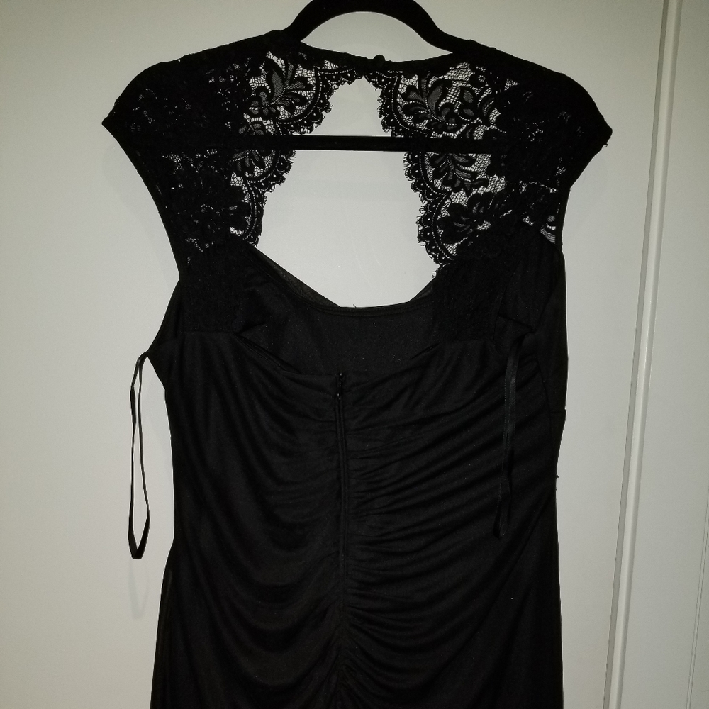 Black gown